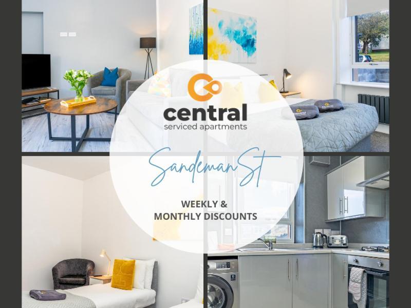 Central Serviced Apartments: Monthly Family Stay with Free Parking Dundee Exterior photo