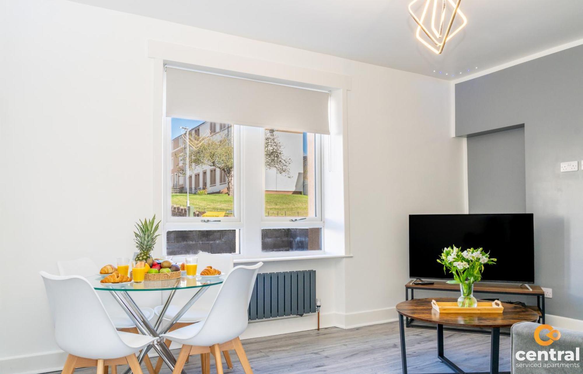 Central Serviced Apartments: Monthly Family Stay with Free Parking Dundee Exterior photo